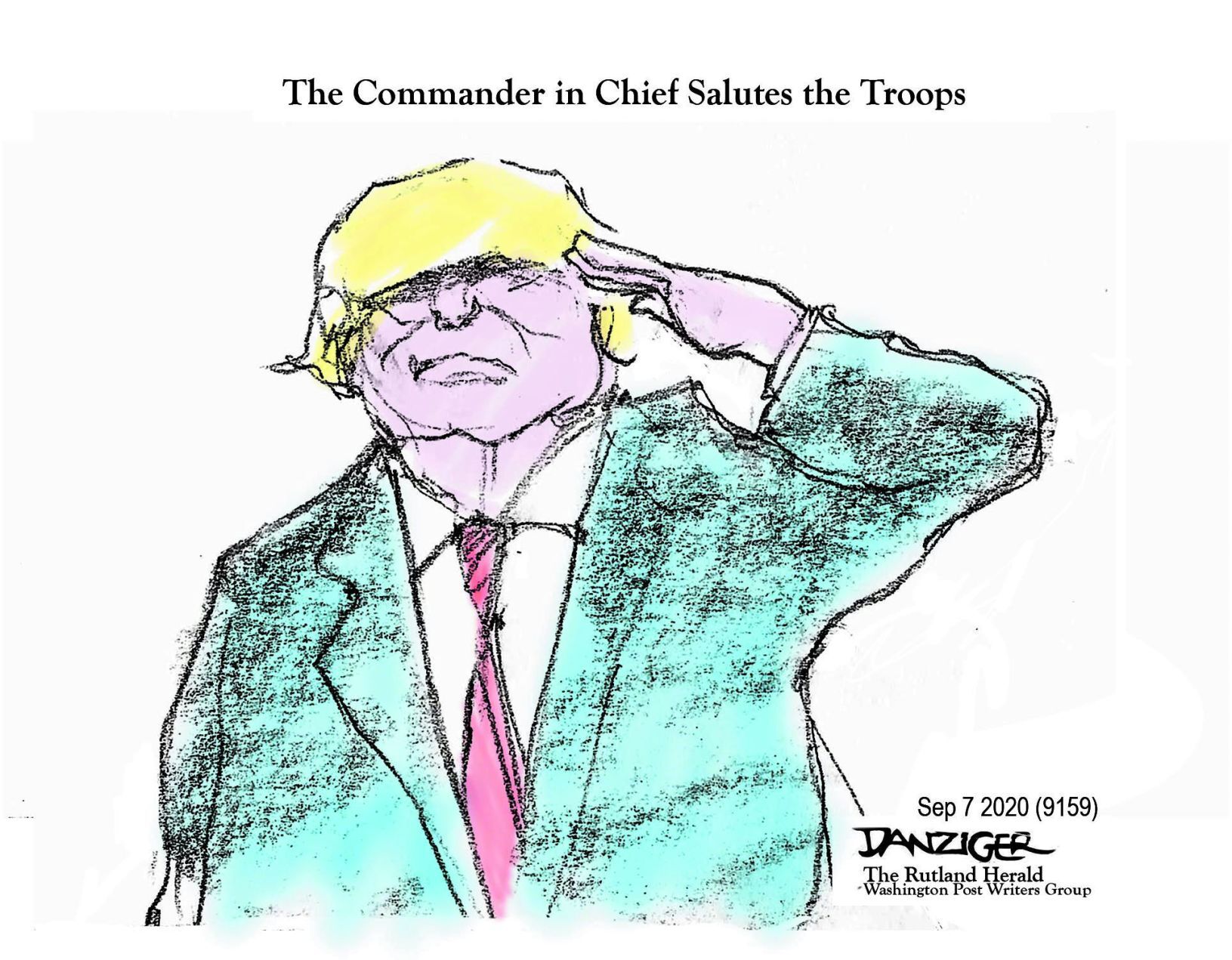 Jeff Danziger cartoon